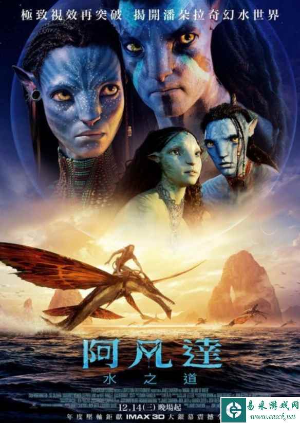 12.14上映！《阿凡达2》中国台湾再提档:抢先北美2天