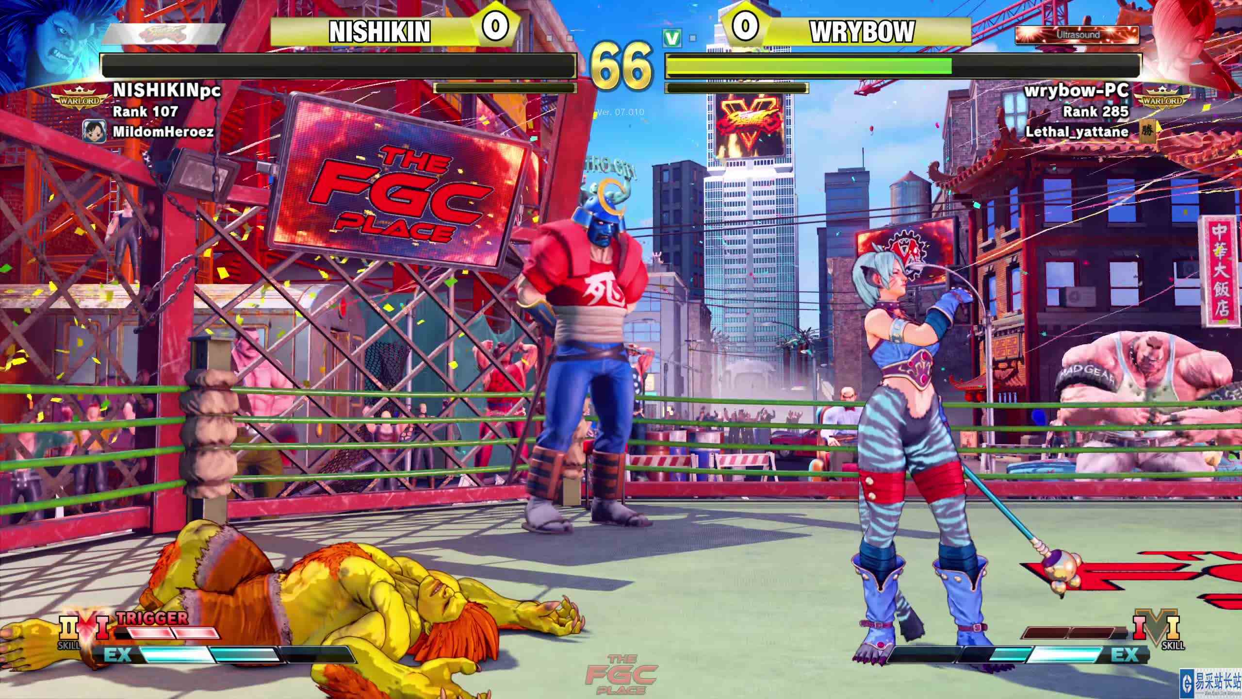 街霸 5：Nishikin（布兰卡）VS Wrybow（法尔凯） #游戏新星扶持计划 