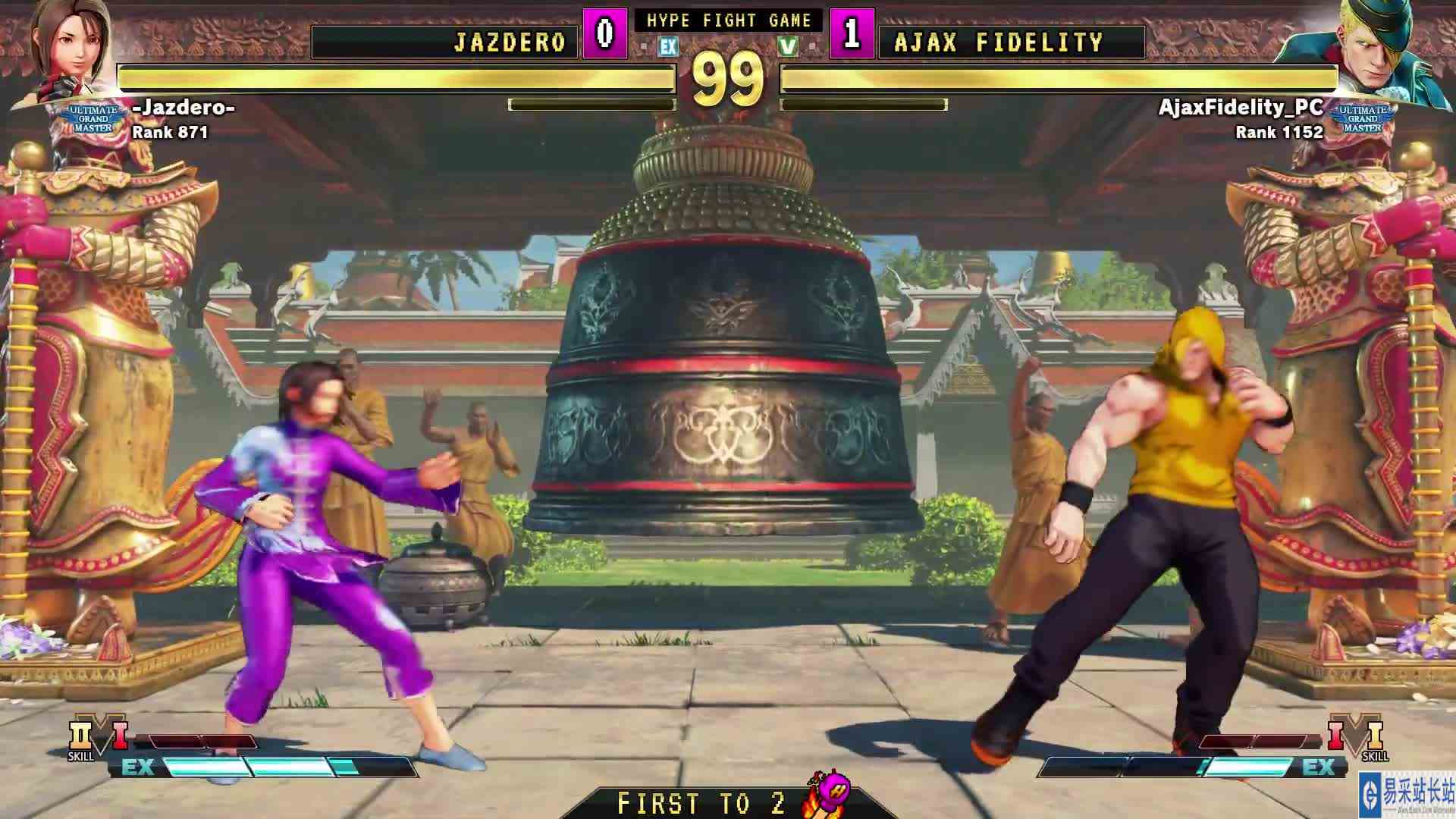 街霸 5：Jazdero（风间晶）VS Ajax（艾德） #游戏新星扶持计划 