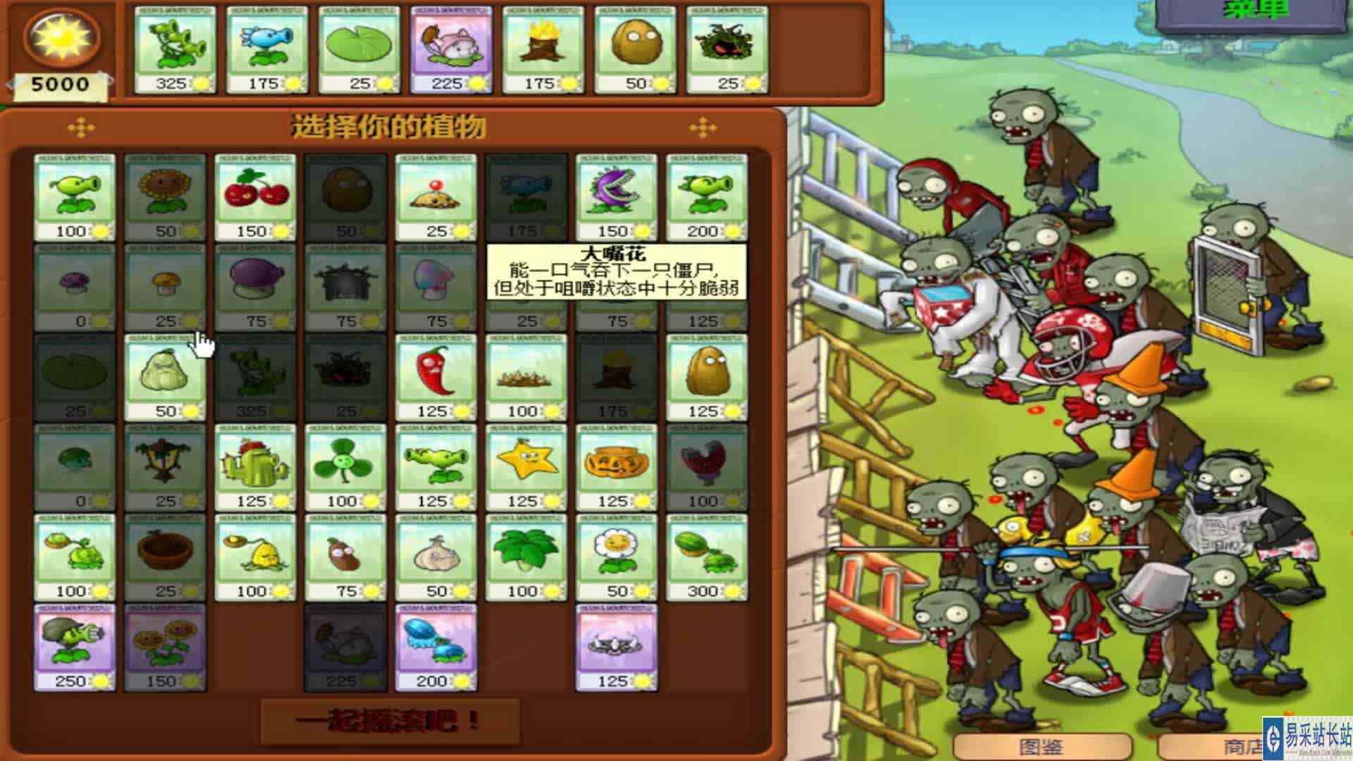 木子小驴解说《植物大战僵尸》生存关卡攻略第24期