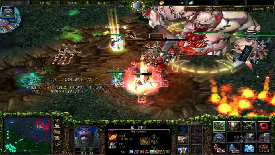【于拉出品】DOTA IMBA第3773：直播实况，OMG人马大肌肉符文超神兔兔