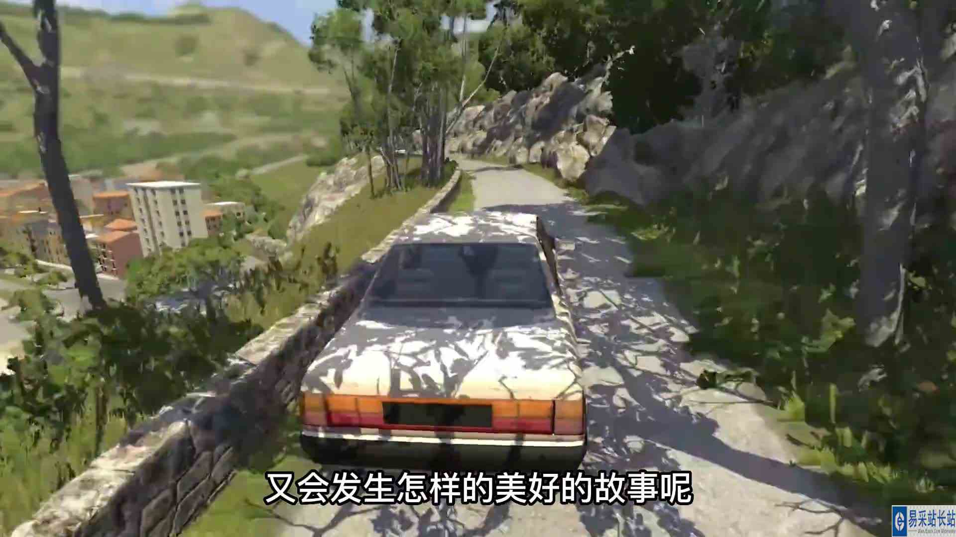 模拟器,跑车作死秀操作,结果碰上硬茬,场面惨烈