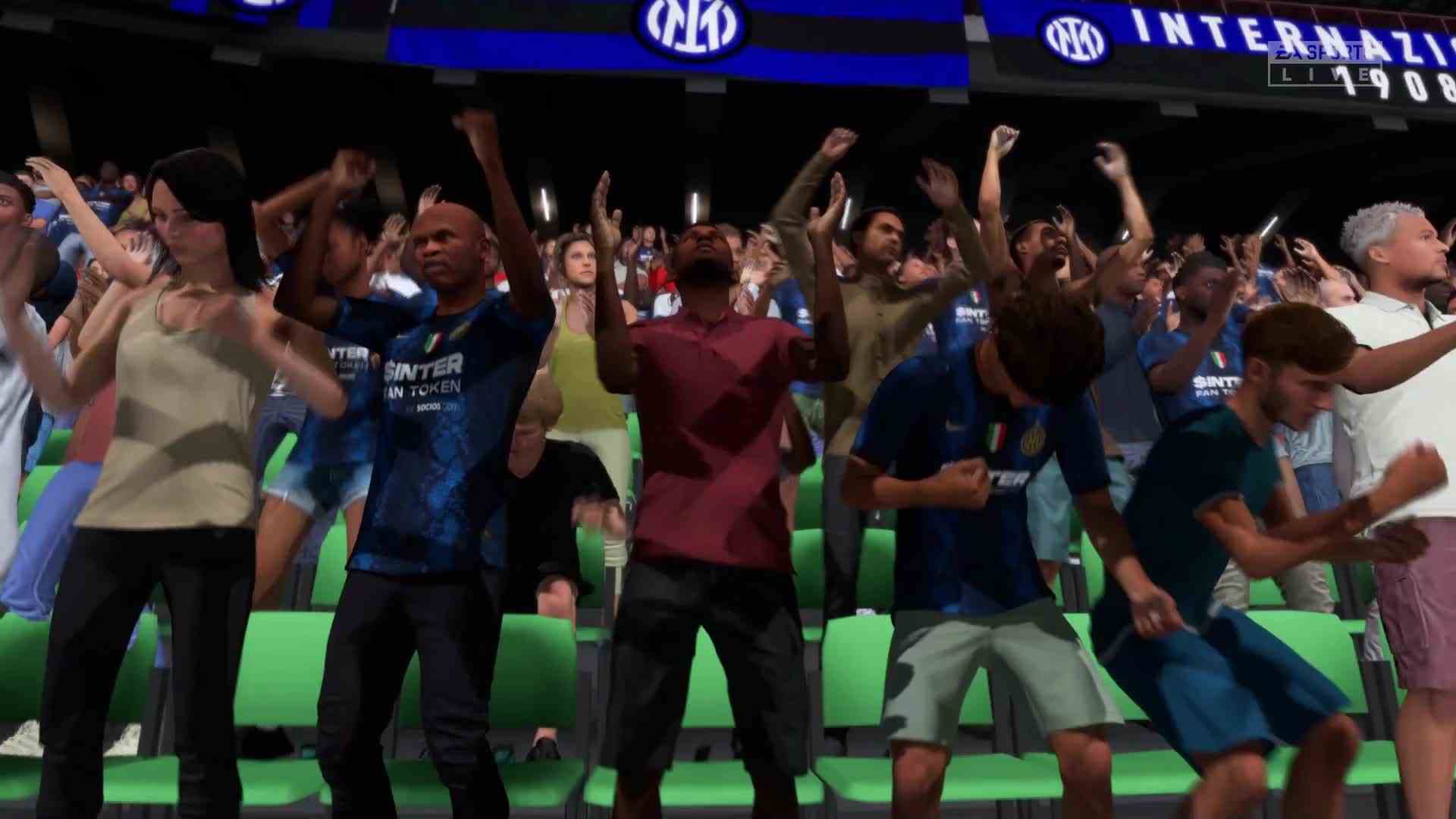 FIFA22王小菜留洋记09：国米众将猛虎下山，王小菜世界波定乾坤 #头号玩家计划