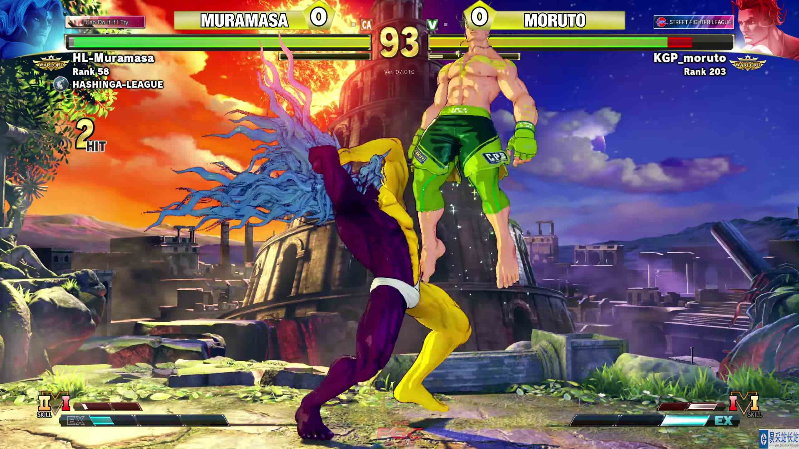 街霸 5：蛋黄（卢克）VS Muramasa（吉尔） #游戏新星扶持计划 