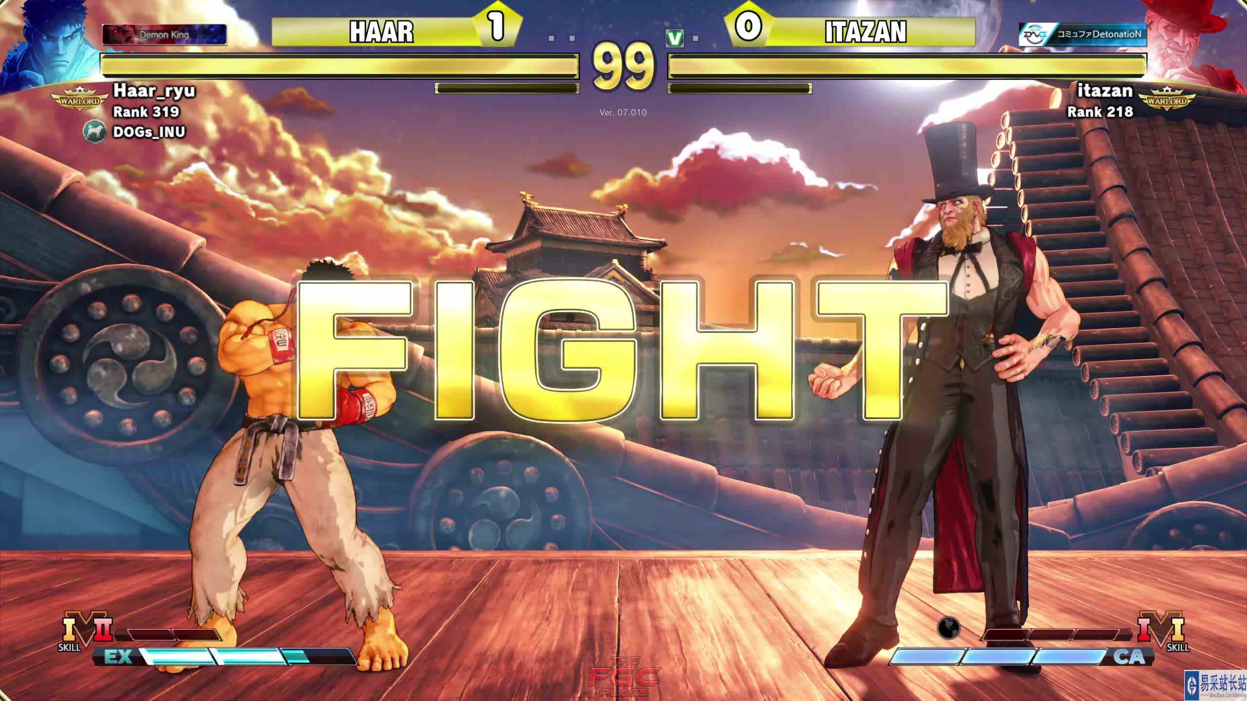街霸 5：板桥（极）VS Haar（隆） #游戏新星扶持计划 