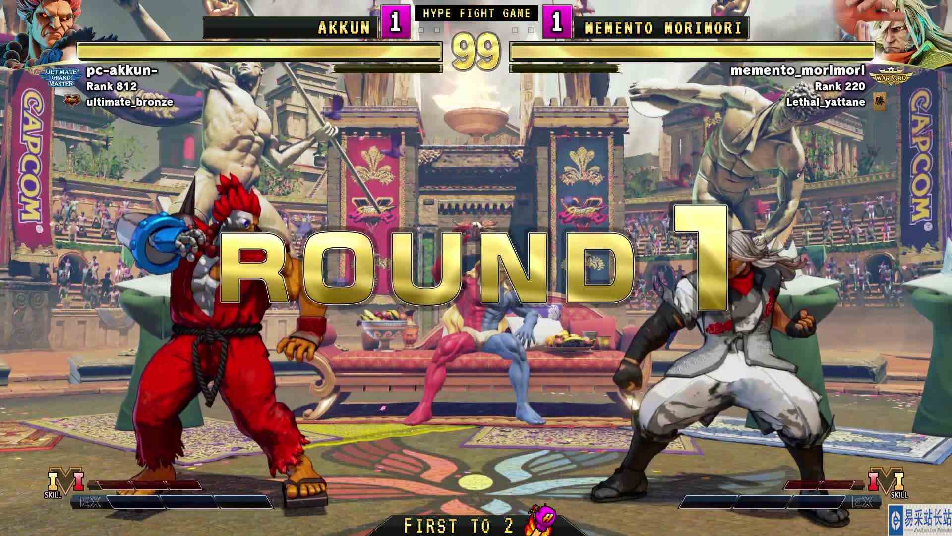 街霸 5：Akkun（豪鬼）VS MEMENTO（是空） #游戏新星扶持计划 