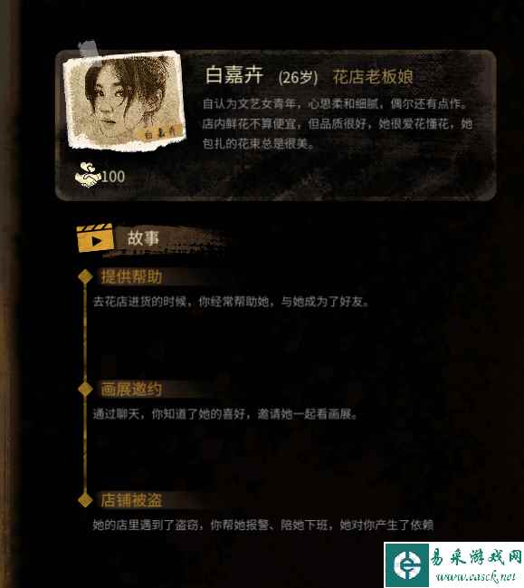《大多数》白嘉卉攻略