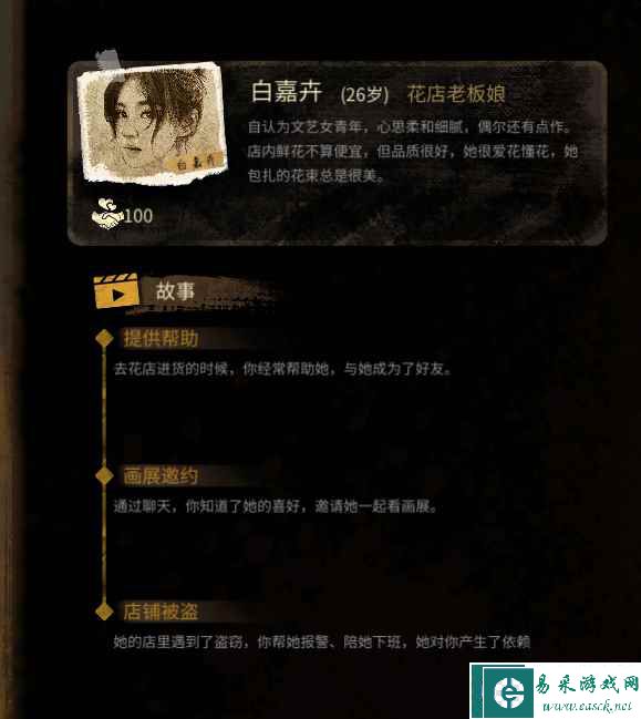 《大多数》白嘉卉攻略