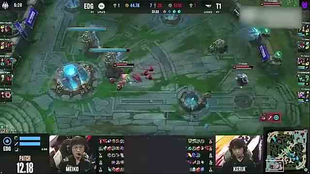 S12全球总决赛：T1奇招致胜 EDG小组第二出线