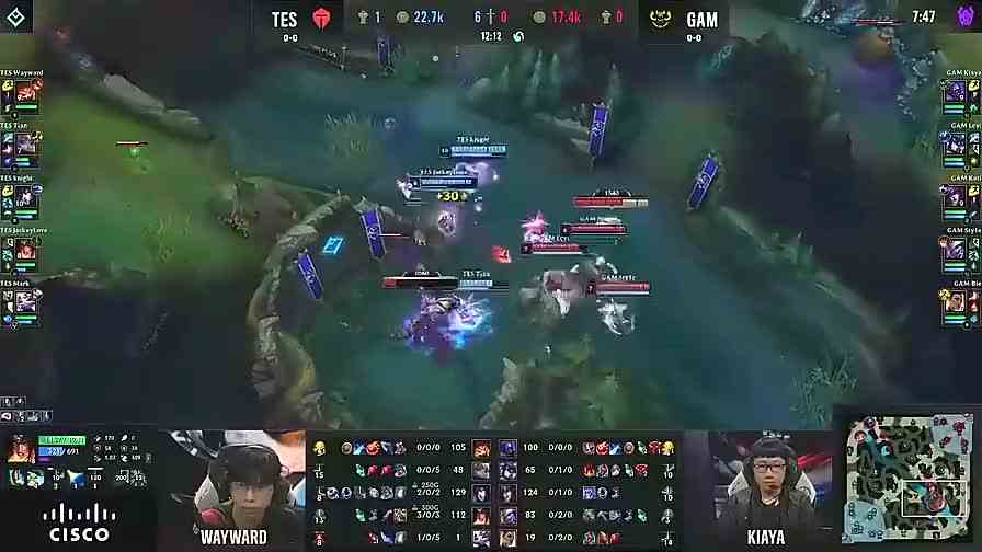 24分钟拿下！TES无解推进碾压GAM