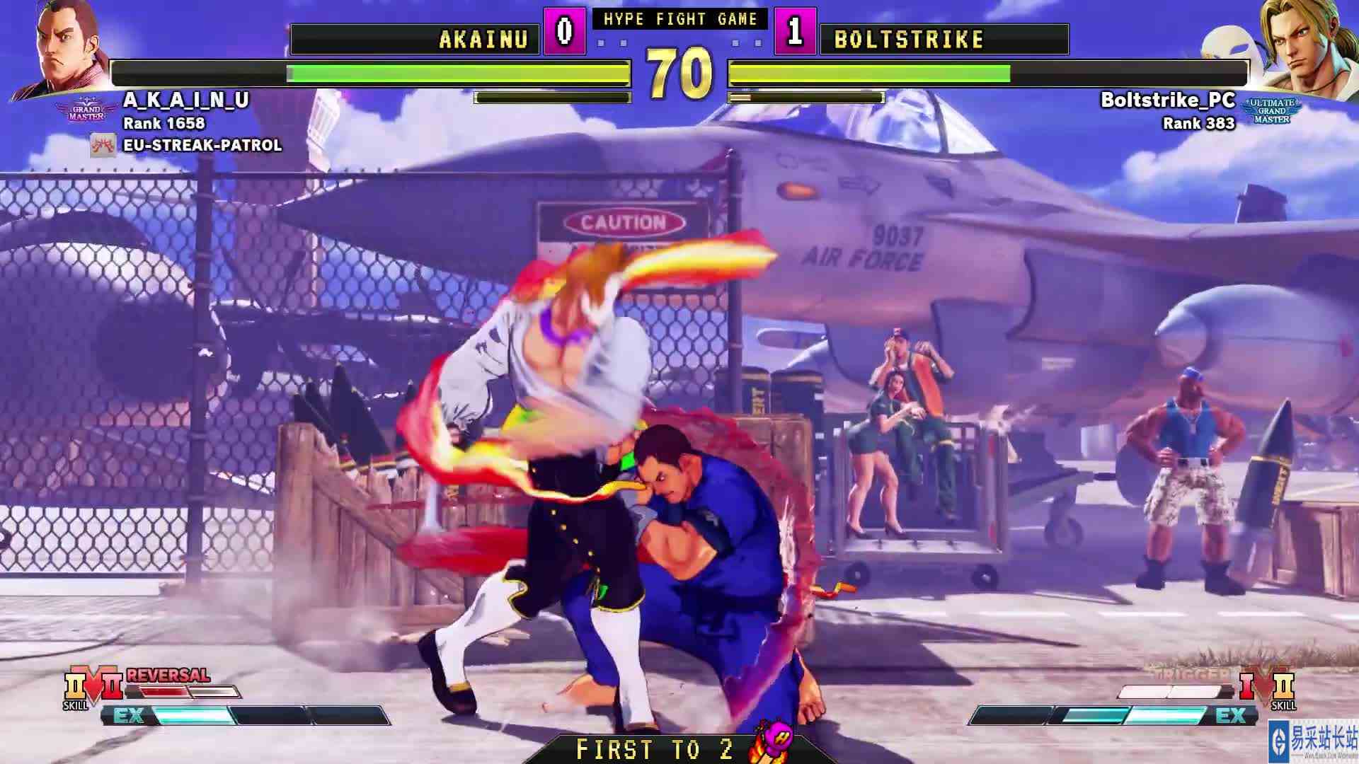 街霸 5：Akainu（丹）VS BStrike（巴洛克） #游戏新星扶持计划 