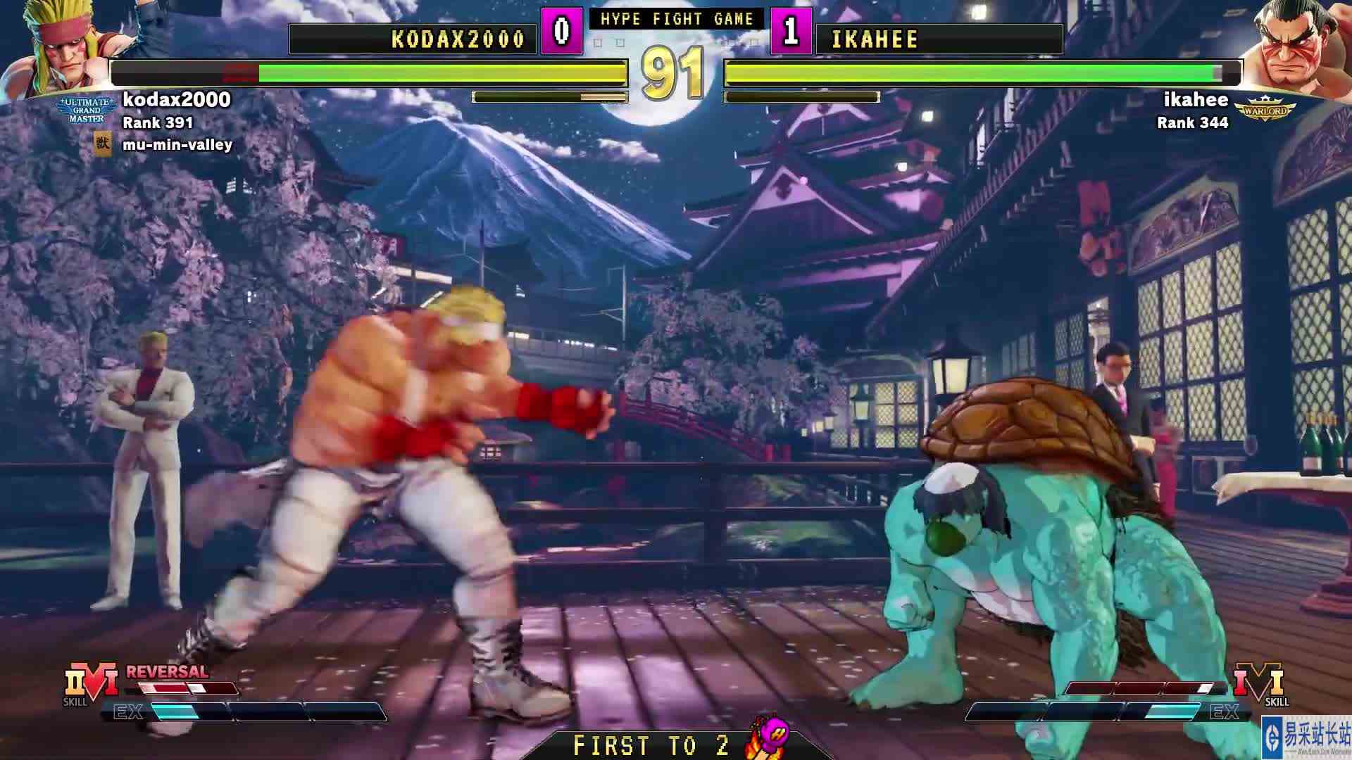 街霸 5：Kodax2000（阿历克斯）VS Ikahee（本田） #游戏新星扶持计划 