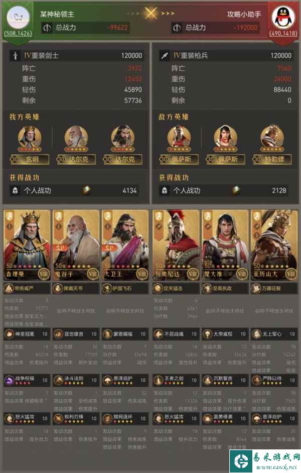 《重返帝国》鬼谷子使用说明，平民剑士队新救星！