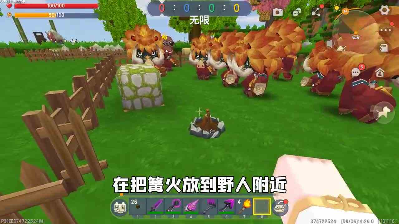 迷你世界：伪装生存！找错一次就会狗带，玩家能找到伪装者土豆吗