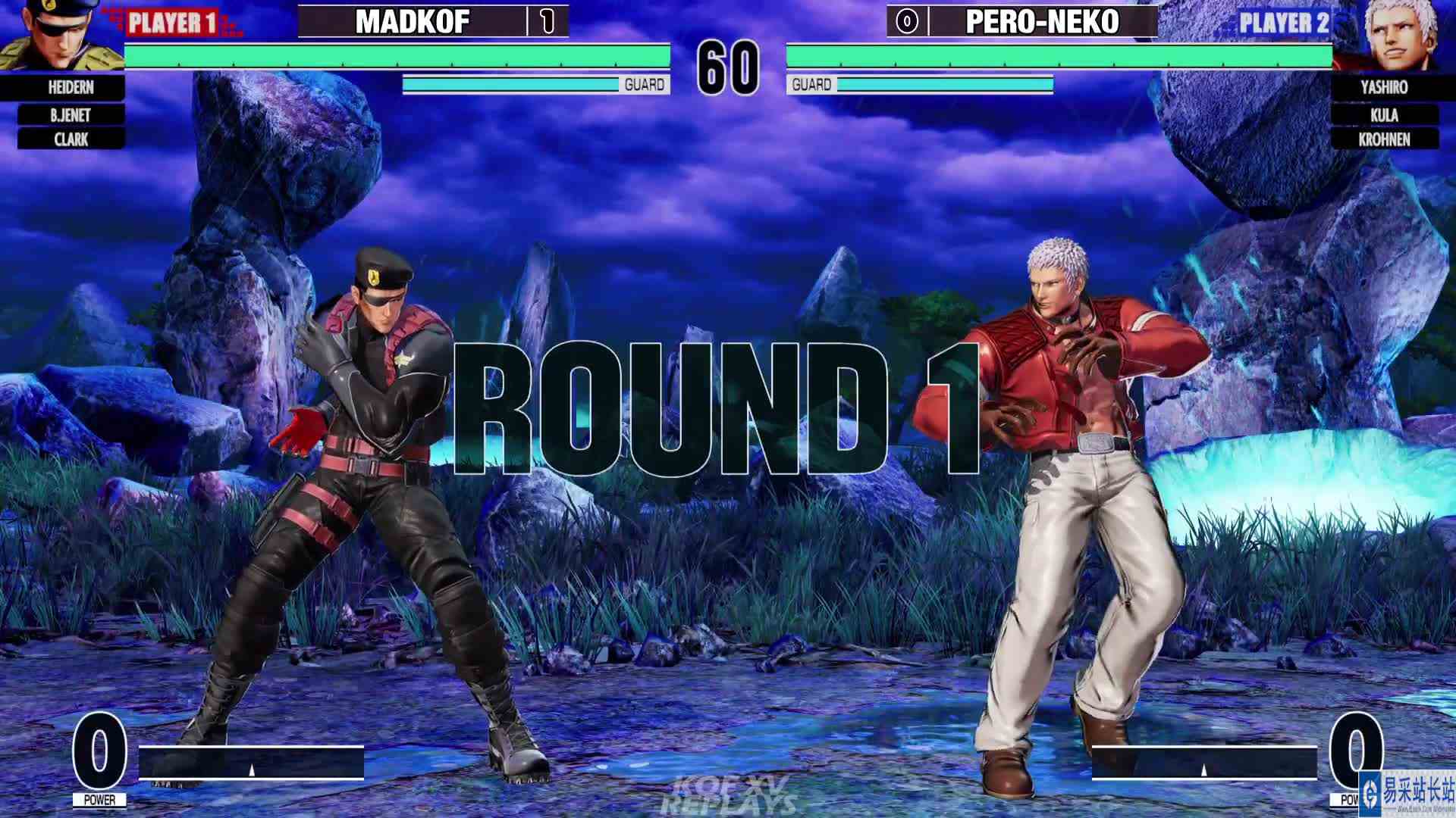 拳皇 XV：MKof（哈迪兰、克拉克）VS NEKO（七枷社、柯隆） #游戏新星扶持计划 