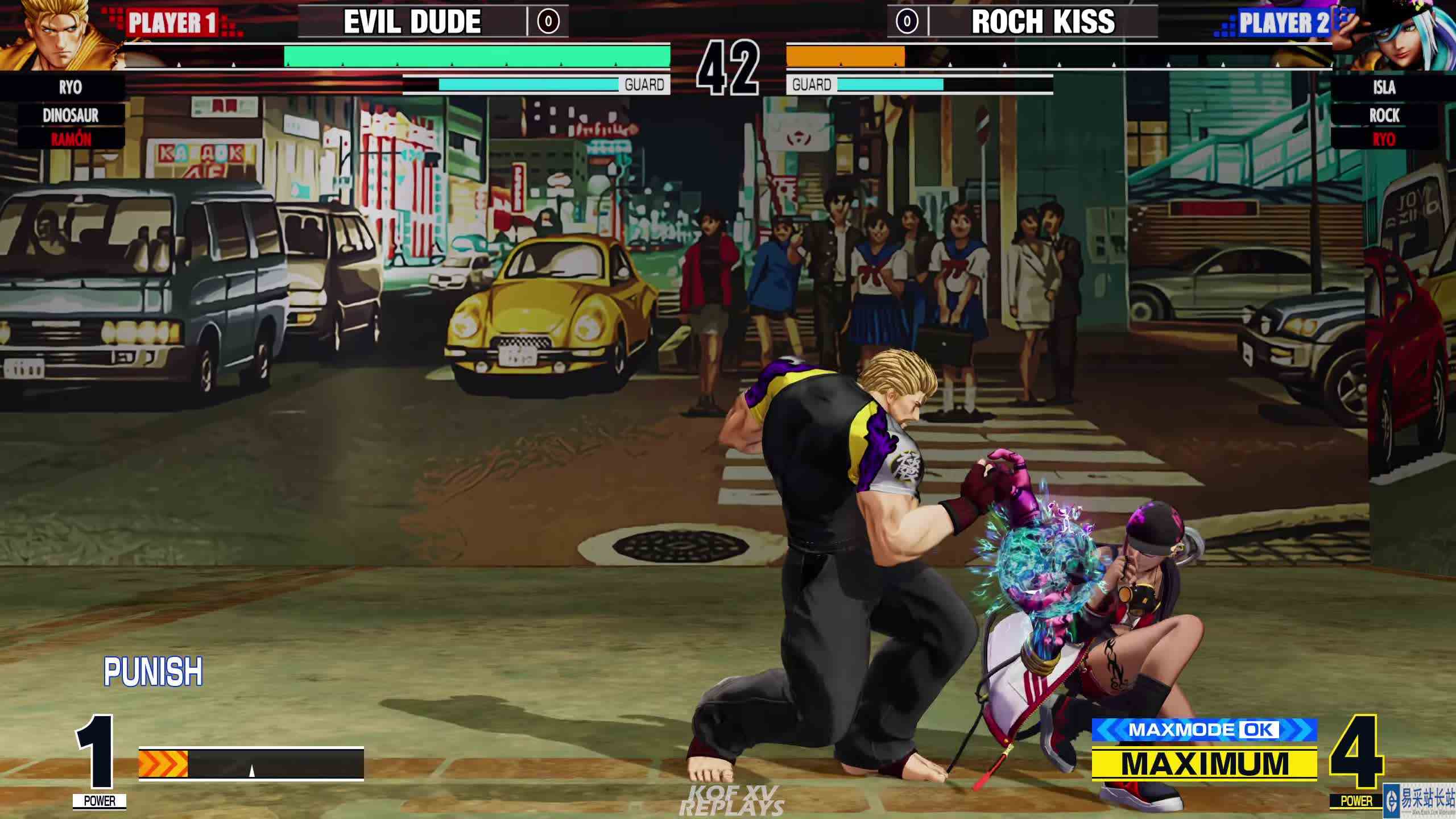 拳皇 XV：Roch（良、洛克）VS EvilDude（拉蒙、良、恐龙王） #游戏新星扶持计划 