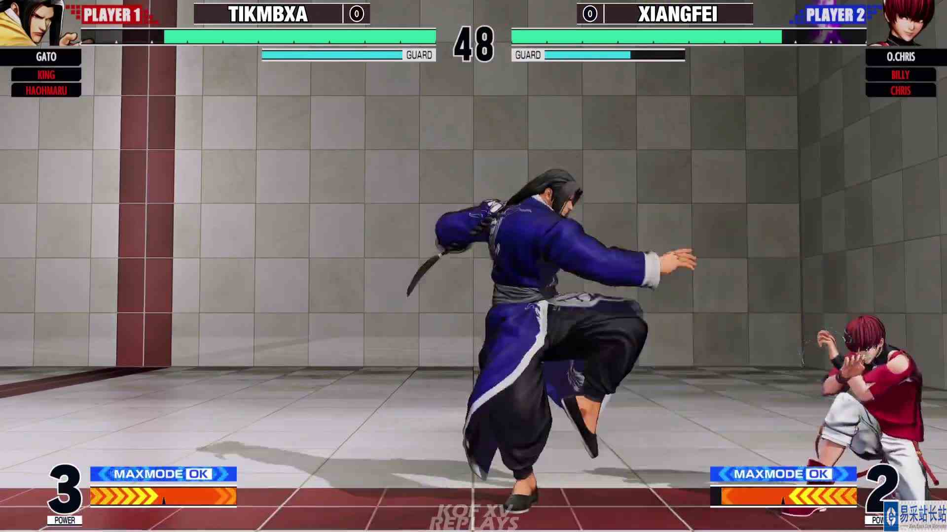 拳皇 XV：XF（比利、O克里斯）VS Tik（KING、牙刀） #游戏新星扶持计划 