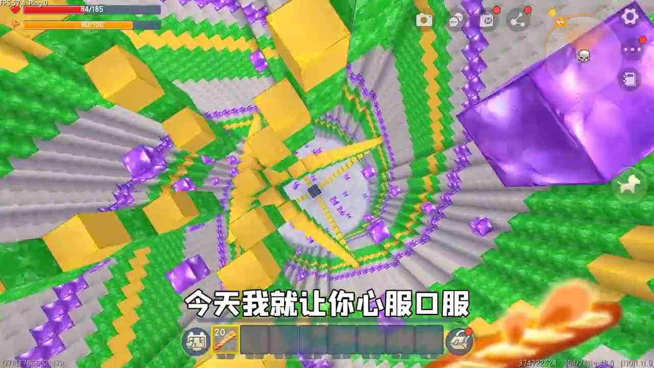 迷你世界：心跳水立方！通关土豆请吃100包薯片，我能挑战成功吗