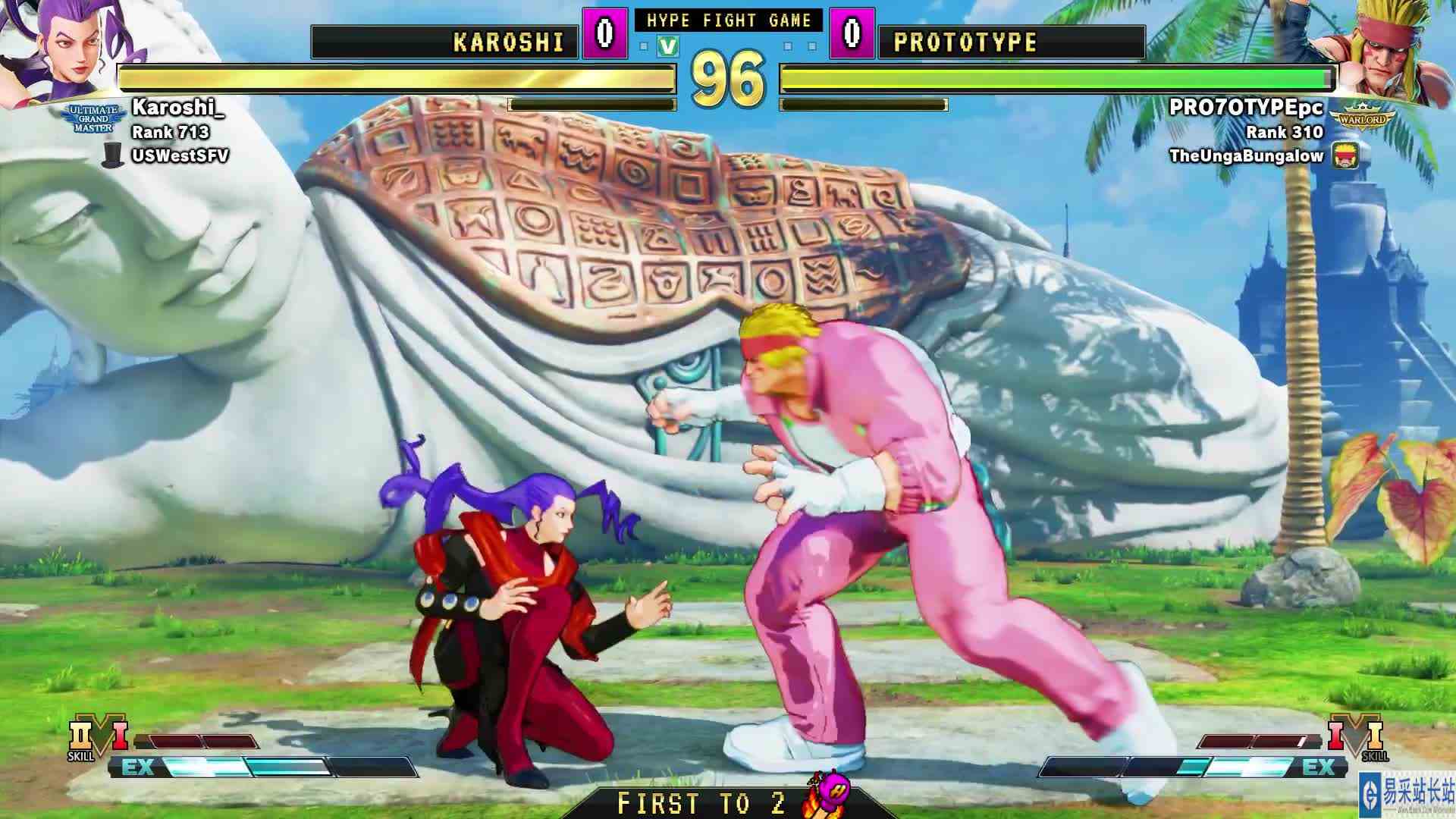 街霸 5：Karoshi（罗丝）VS Prototype（阿历克斯） #游戏新星扶持计划 