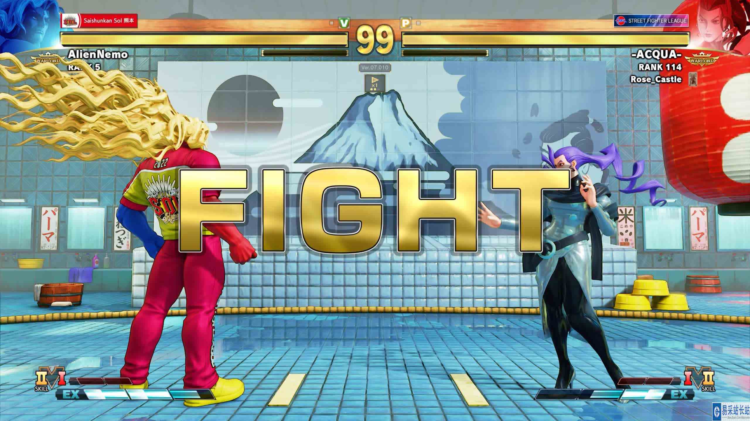 街霸 5：奶猫（吉尔）VS ACQUA（罗丝） #游戏新星扶持计划 