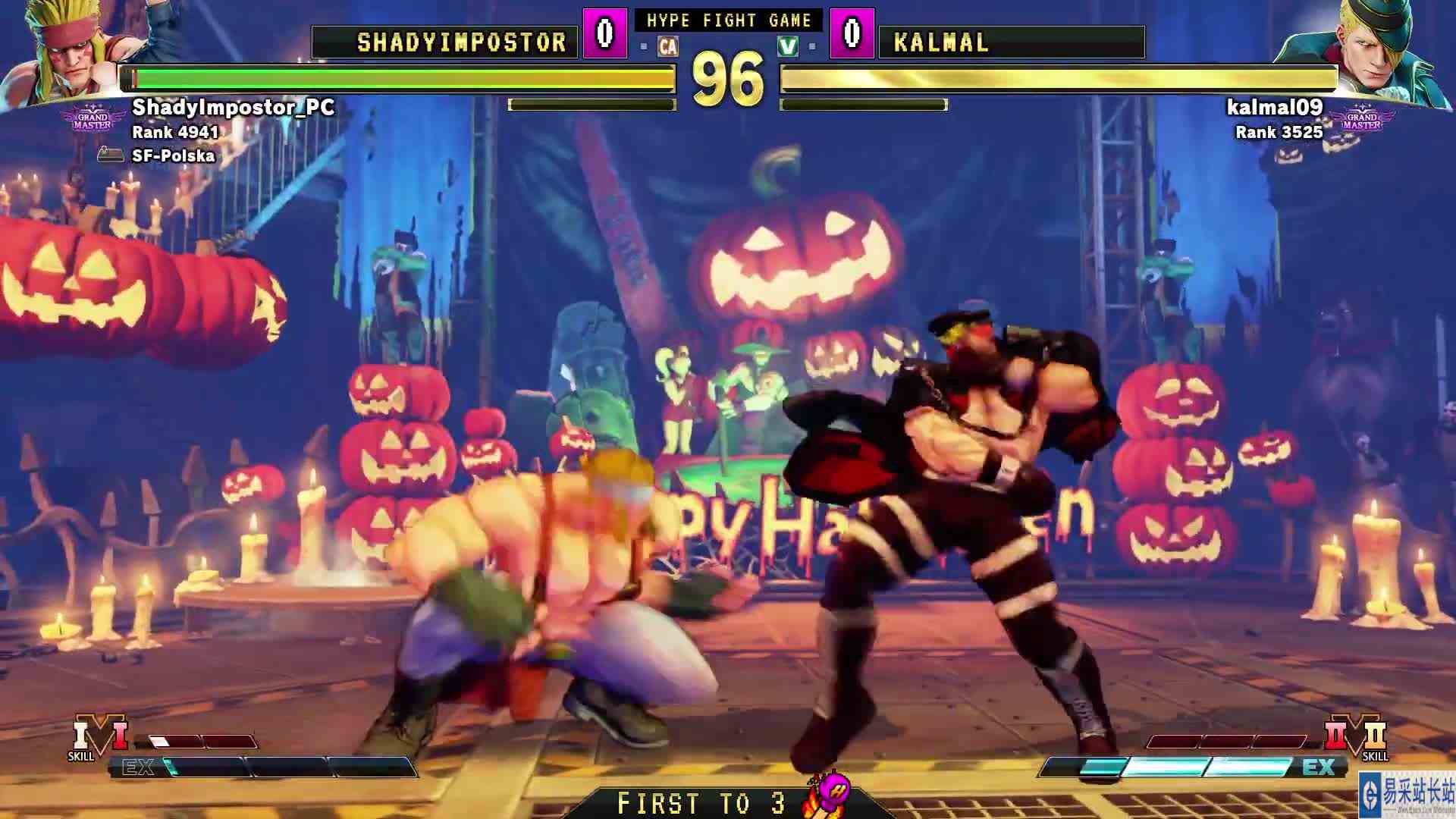 街霸 5：Shady（阿历克斯）VS Kalmal（艾德） #游戏新星扶持计划 