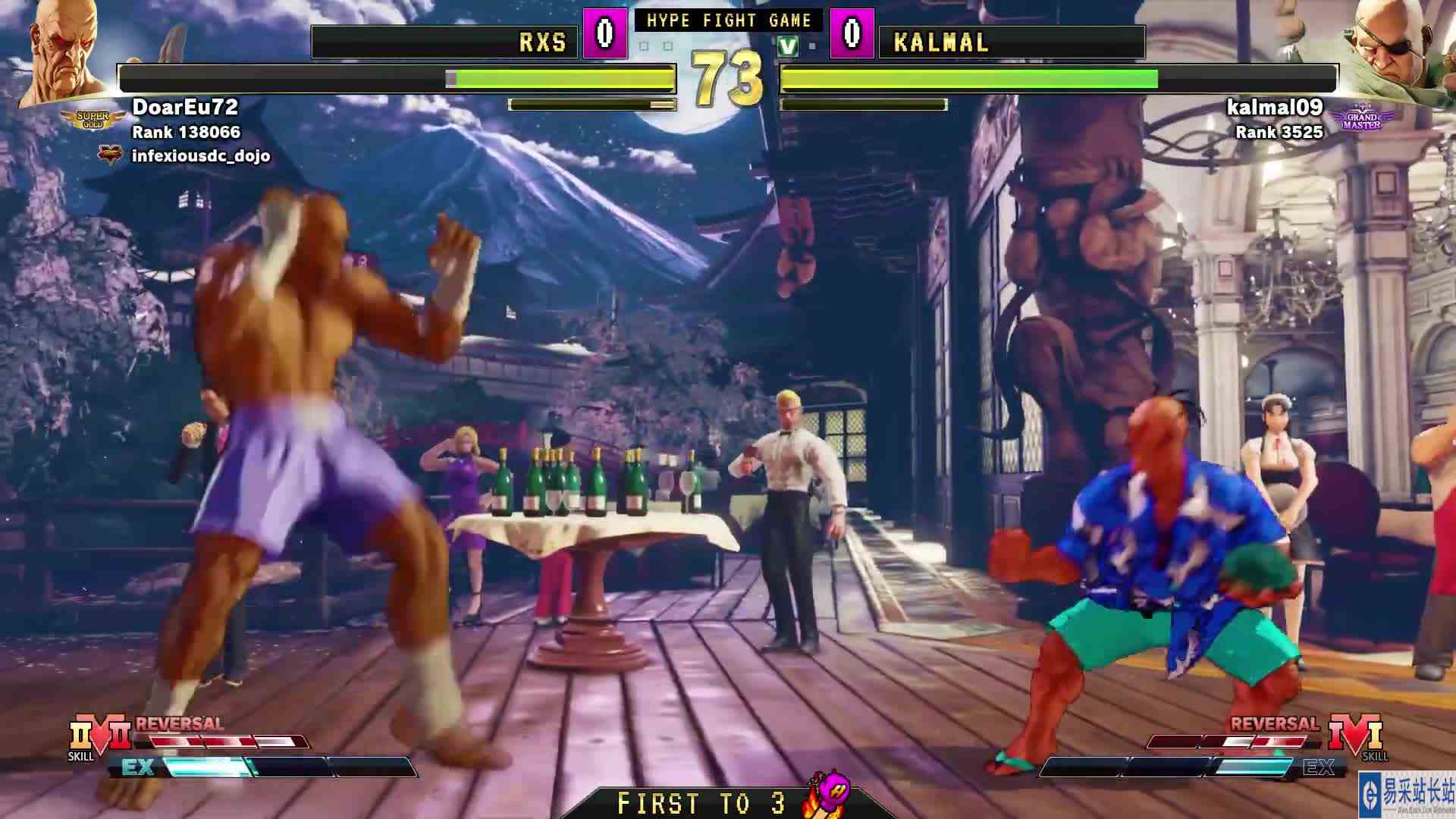 街霸 5：Rxs（欧罗）VS Kalmal（沙加特） #游戏新星扶持计划 