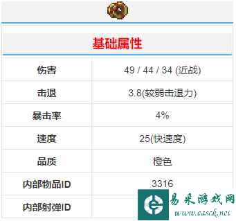《泰拉瑞亚》渐变球武器介绍