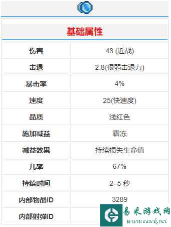 《泰拉瑞亚》冰雪悠悠球武器介绍