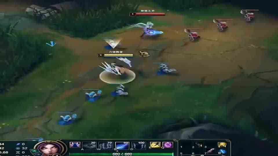 这锐雯还想学TheShy卡兵线，这也想太多了！