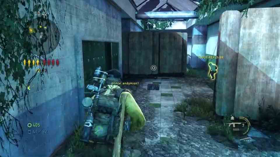 PS5【最后生还者多人游玩】单搜练半自动：对面有作弊的倒15个也无济于事