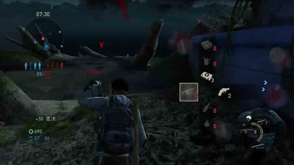 PS4【最后生还者派别对抗】组社长练半自动：赢黑枪王\x26玩了7年的菜鸟我糊