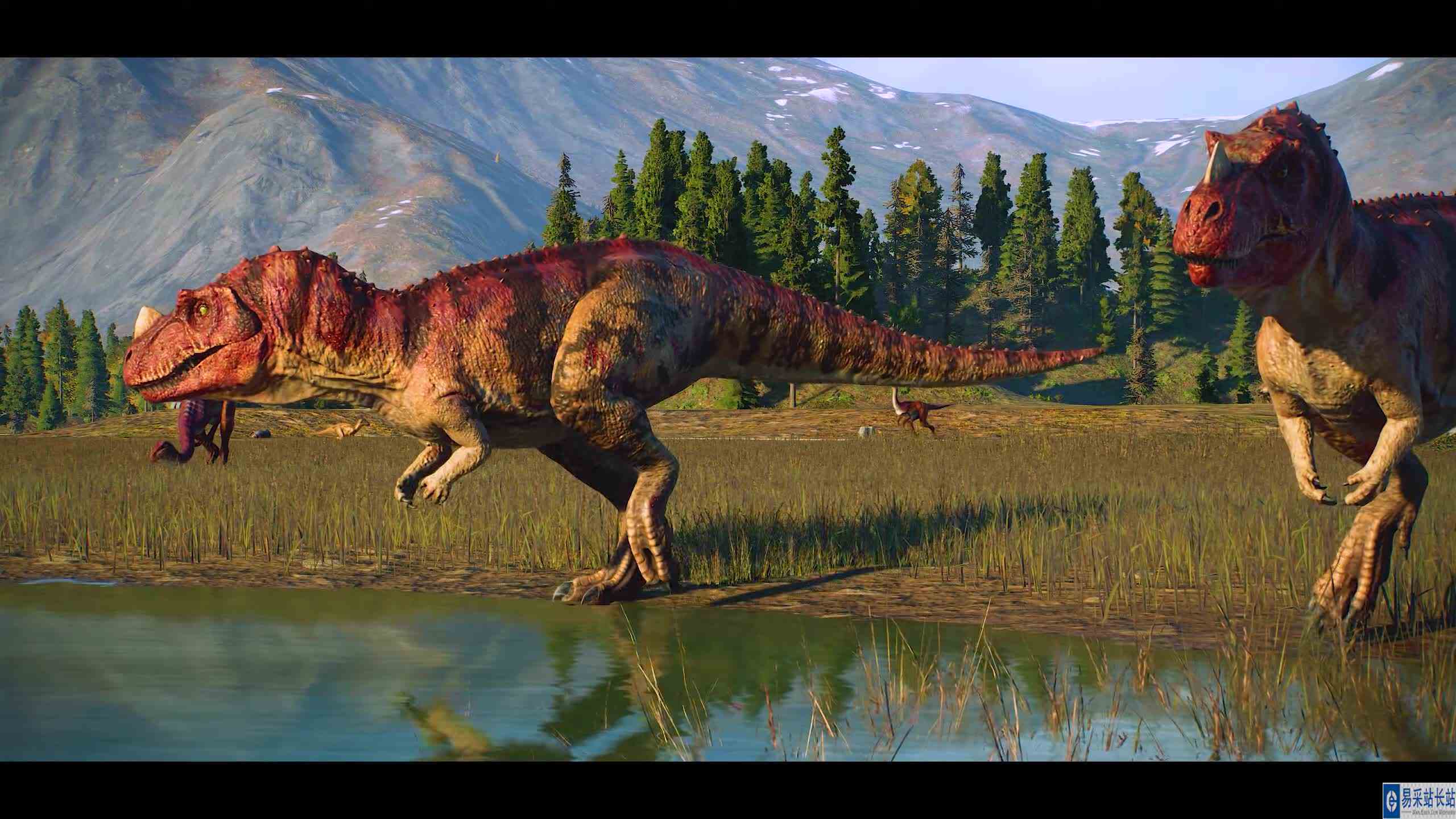 暴虐龙、镰刀龙 VS 角鼻龙 ~ 侏罗纪世界进化 #游戏新星扶持计划 