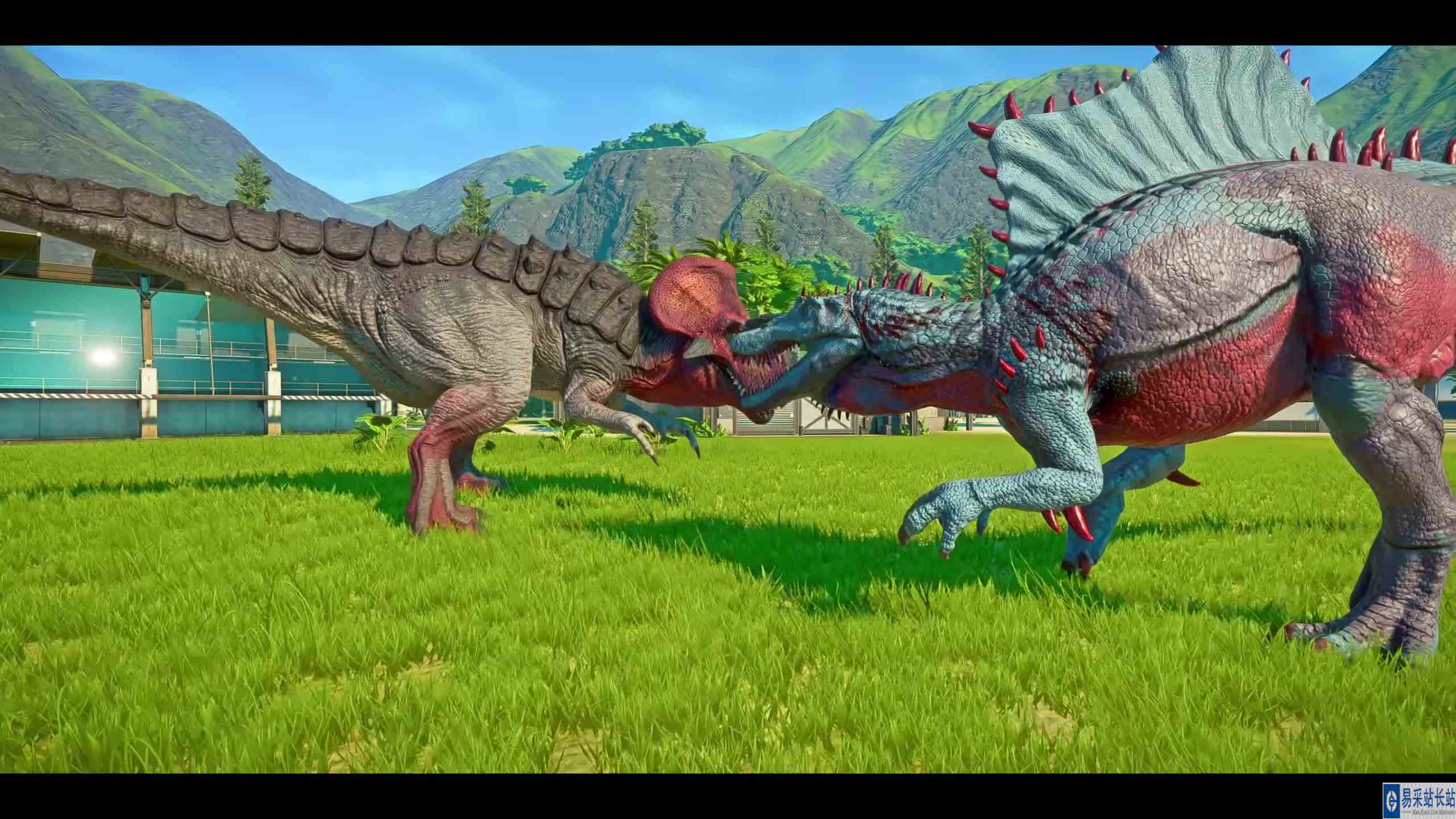 恐手龙 VS 霸王龙、棘龙 ~ 侏罗纪世界进化 #游戏新星扶持计划 