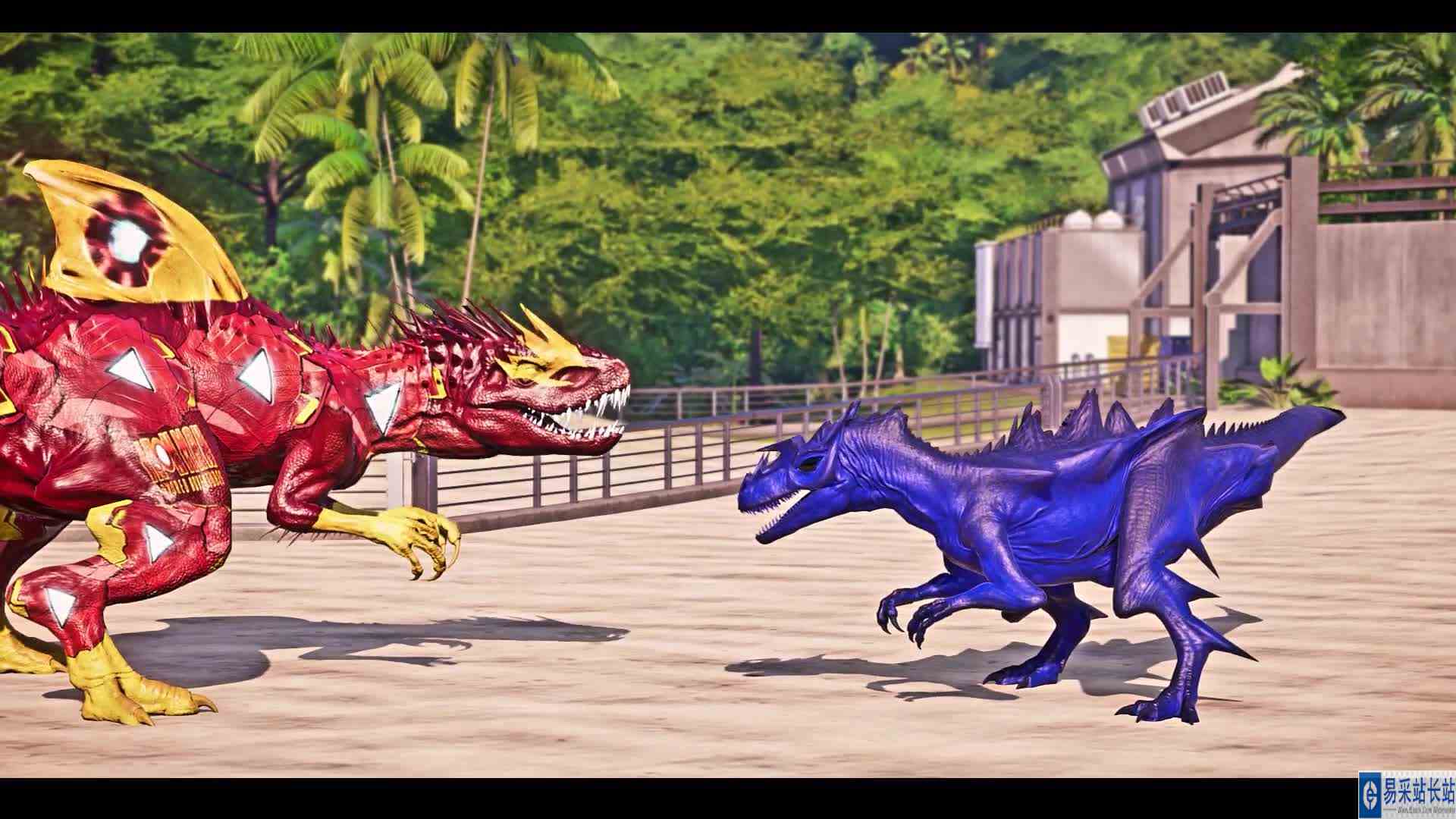 南方巨兽龙、鲨鱼王、钢铁狂暴龙 ~ 侏罗纪世界进化 #游戏新星扶持计划 