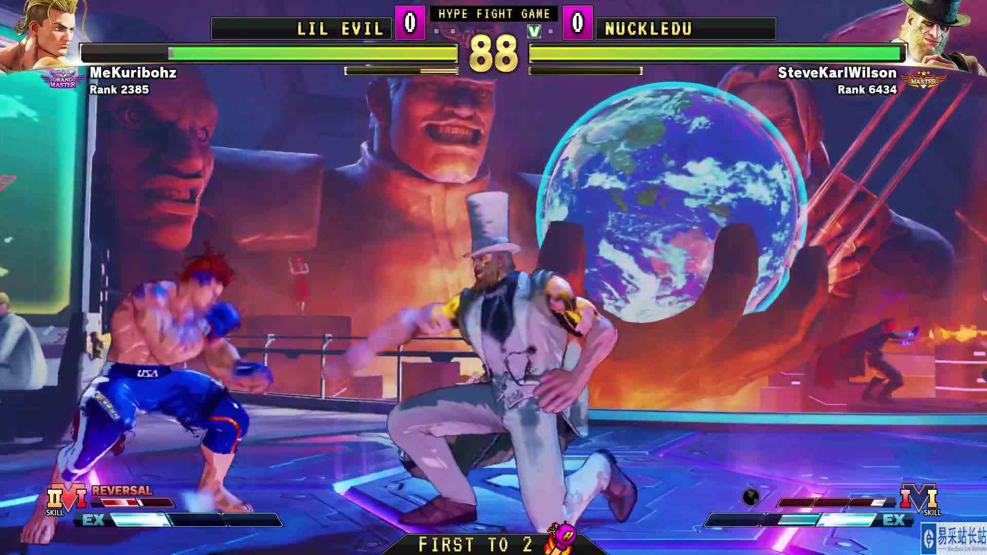 街霸 5：LilEvil（卢克）VS 纽扣杜（极） #游戏新星扶持计划 