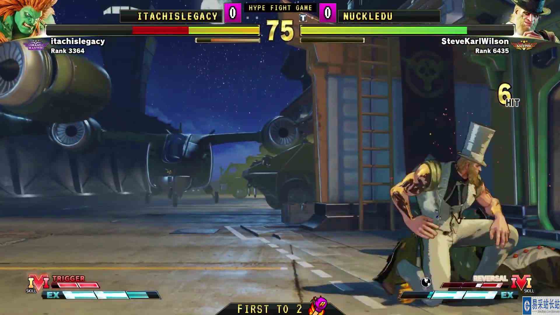 街霸 5：Itachis（布兰卡）VS 纽扣杜（极） #游戏新星扶持计划 