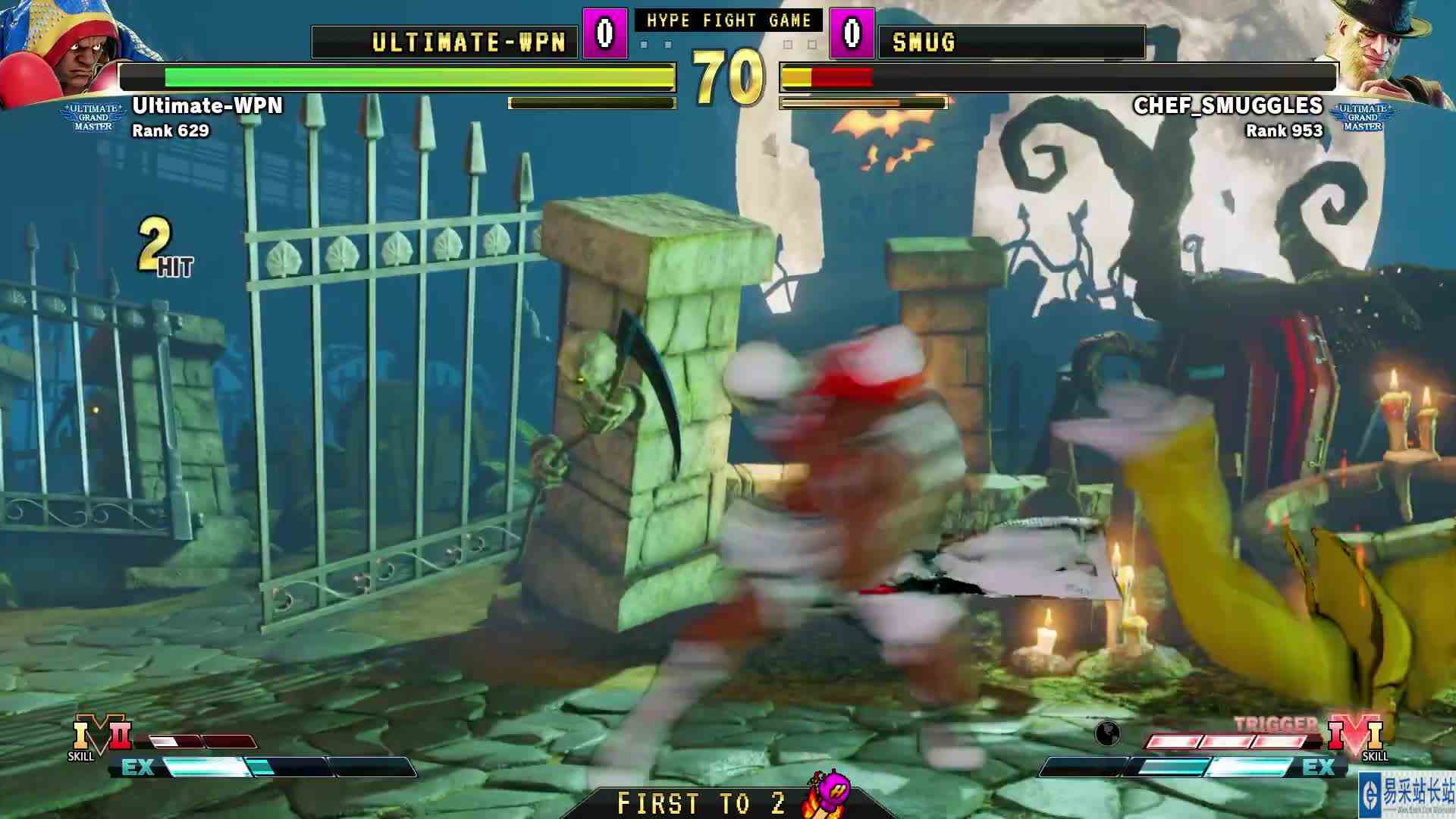 街霸 5：UltimateWPN（拜森）VS Smug（极） #游戏新星扶持计划 