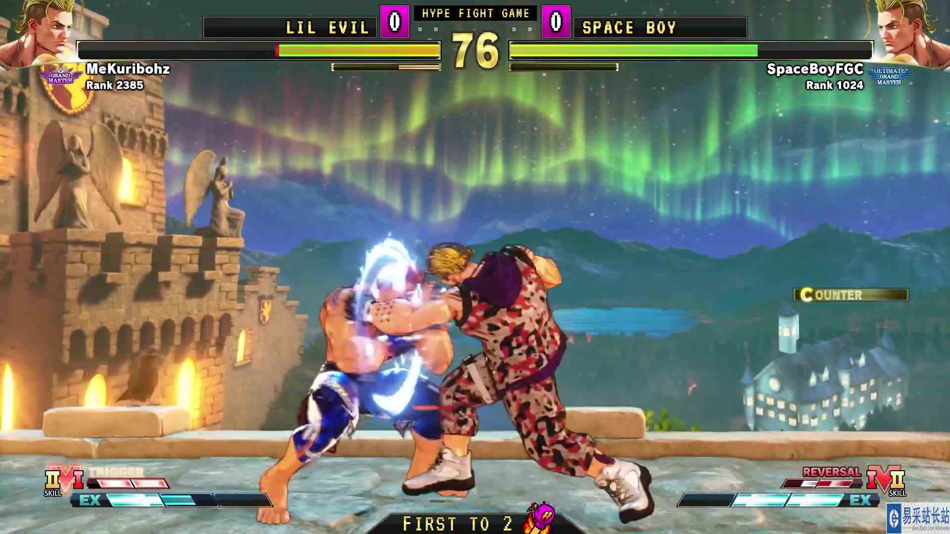 街霸 5：LilEvil（卢克）VS SpaceBoy（卢克） #游戏新星扶持计划 