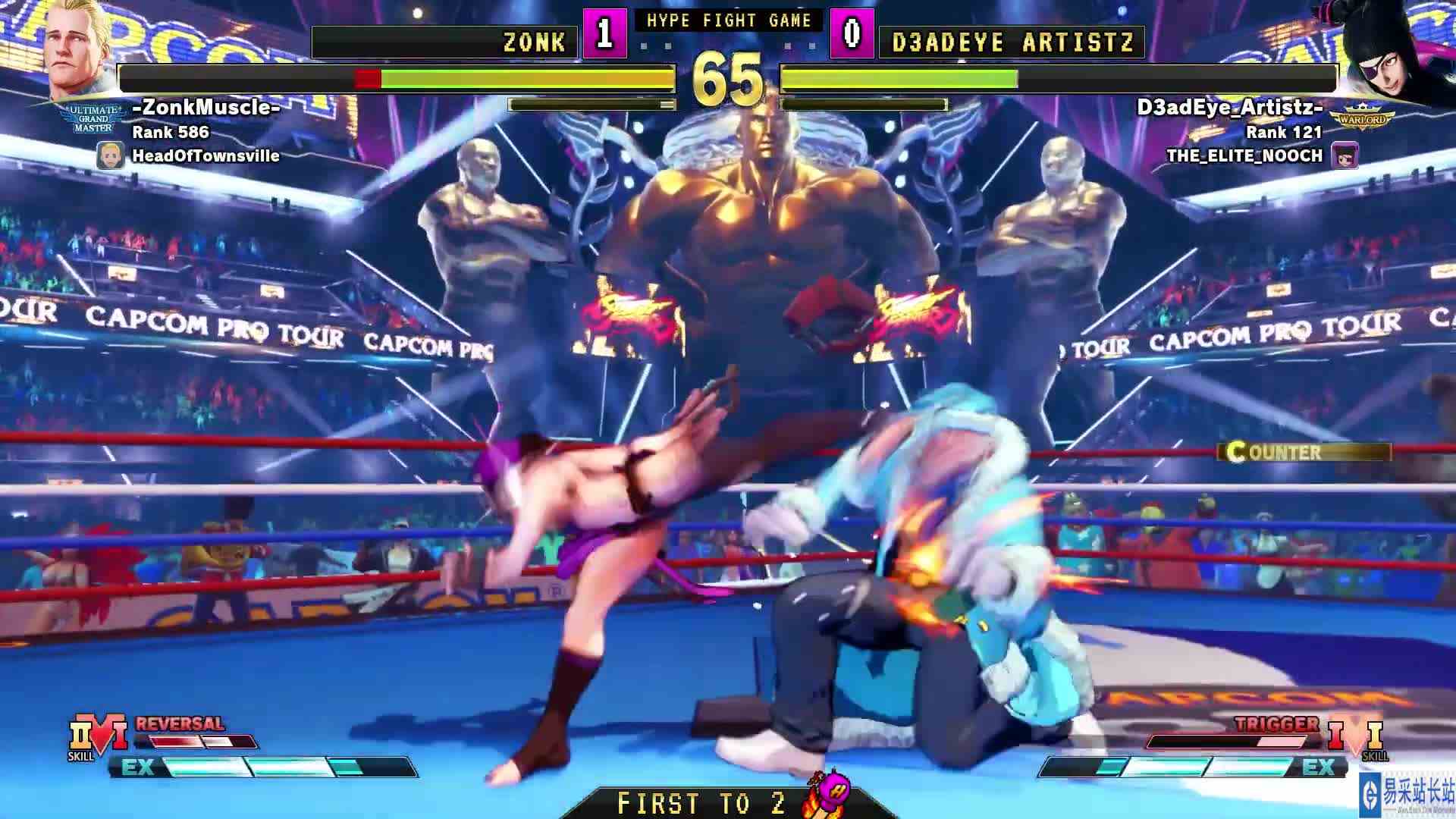 街霸 5：Zonk（科迪）VS D3（茱莉） #游戏新星扶持计划 