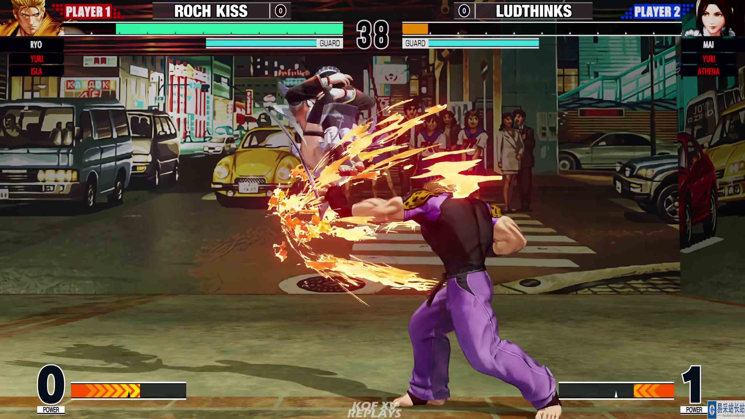 拳皇 XV：Roch（龙二、良）VS Ludthinks（龙二、舞） #游戏新星扶持计划 