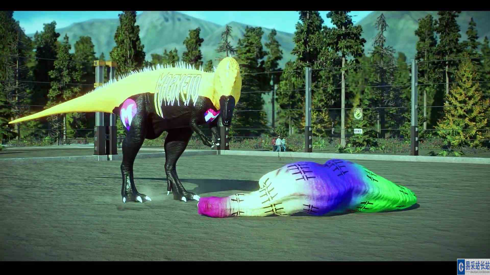 鲨齿龙 VS 棘龙、食肉牛龙 ~ 侏罗纪世界进化 2 代 #游戏新星扶持计划 