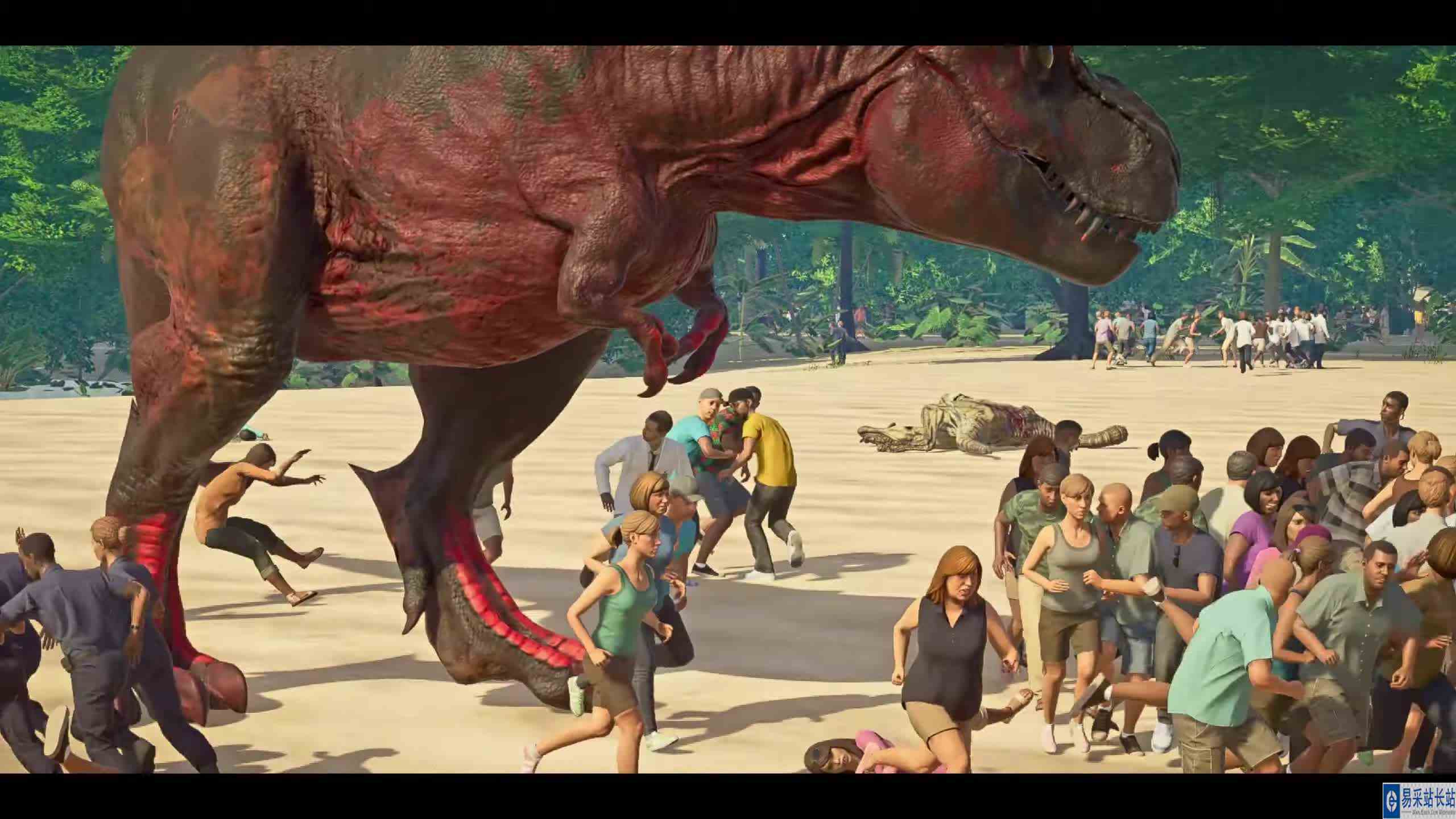 破碎机霸王龙、白化食肉牛龙、“魔”霸王龙 ~ 侏罗纪世界进化