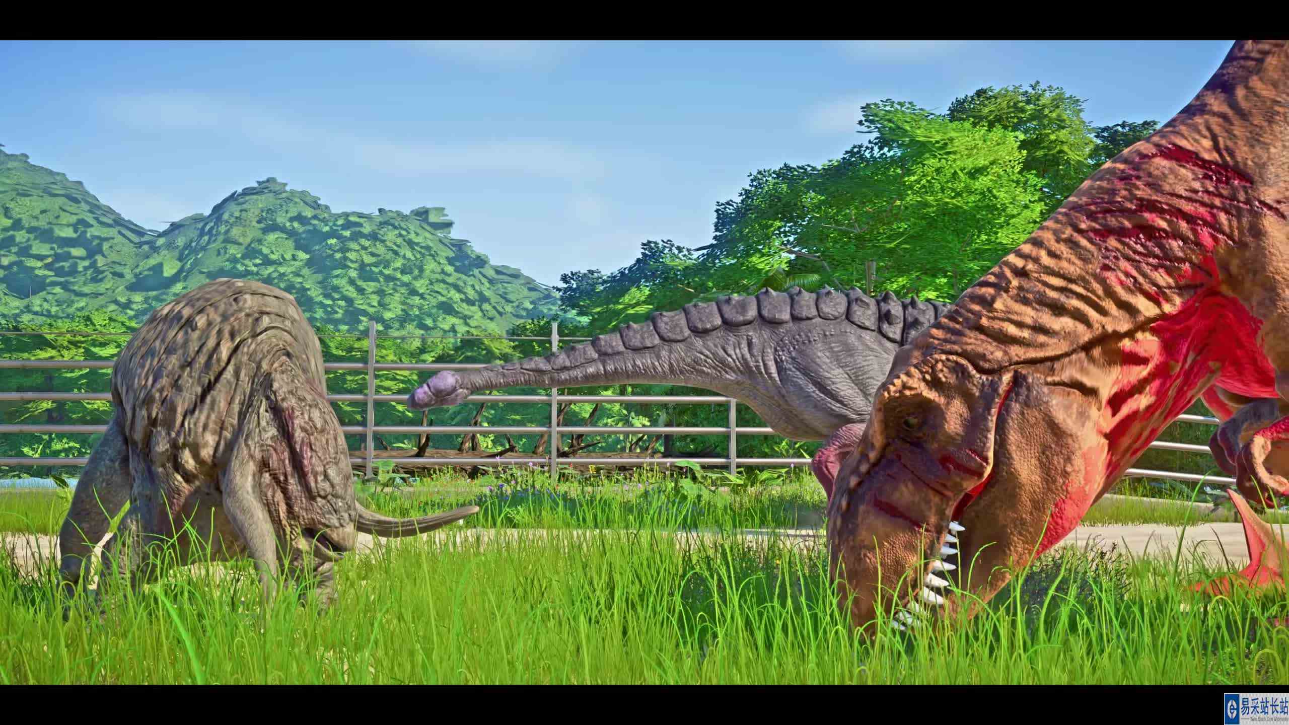 巨潮虫、巨齿鲨 VS 绿巨棘龙 ~ 侏罗纪世界进化 #游戏新星扶持计划 