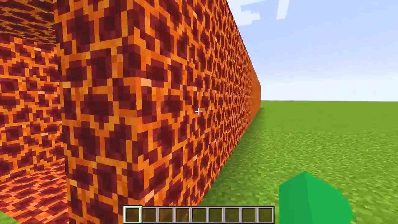我的世界：诡异的岩浆与冰块世界，出路在哪里？