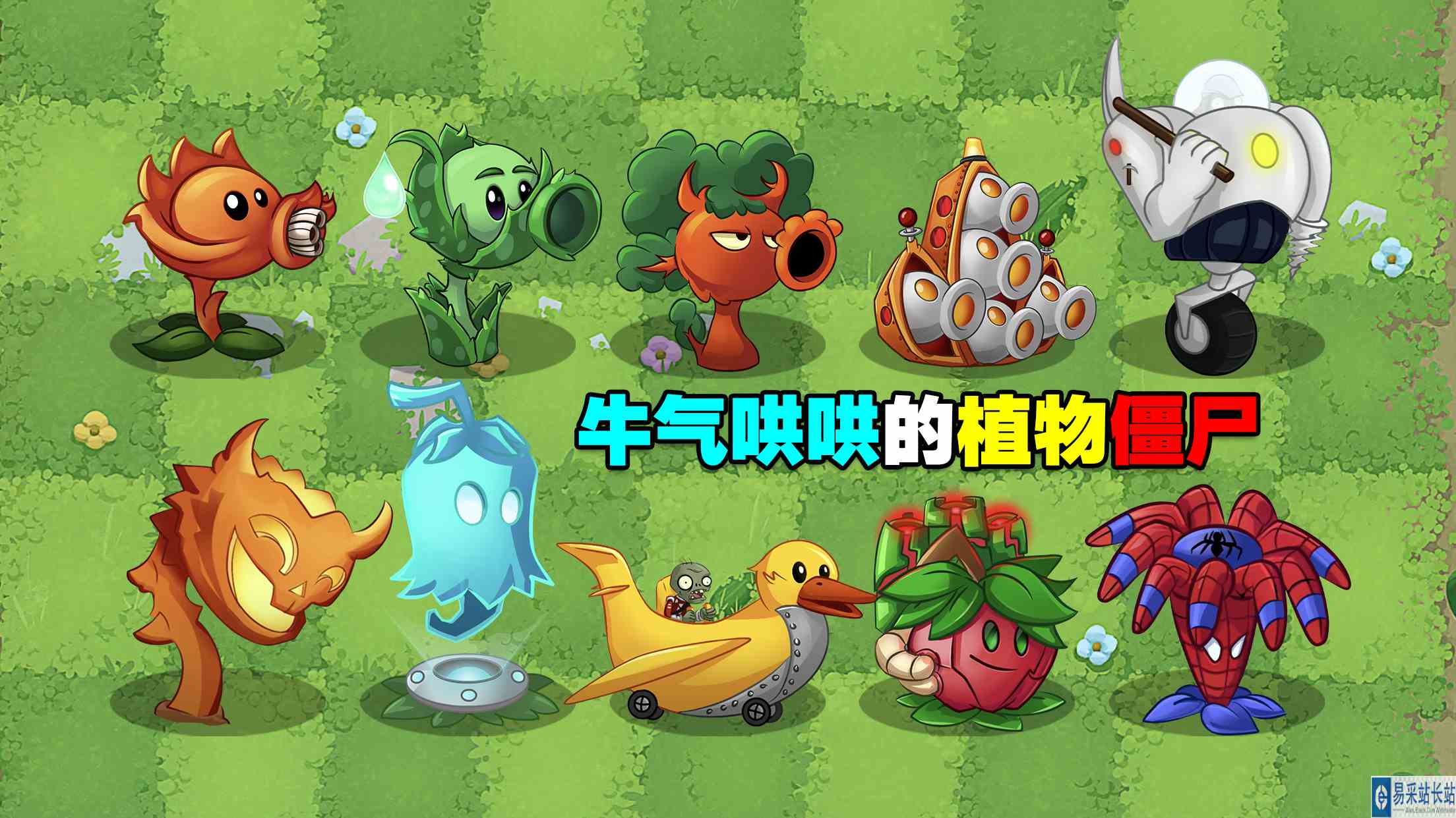 PVZ资讯：分享一波你没见过的植物和僵尸！#游戏剧场吃瓜看戏