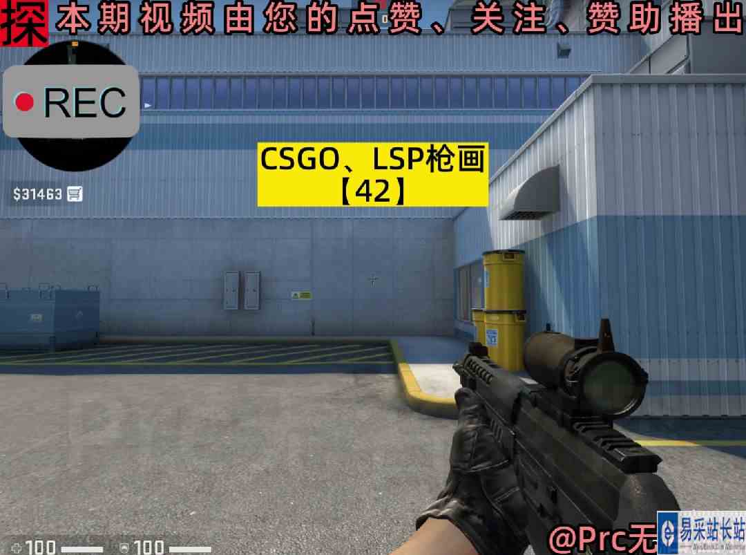 CSGO、LSP枪画【42】#游戏角色绘新装