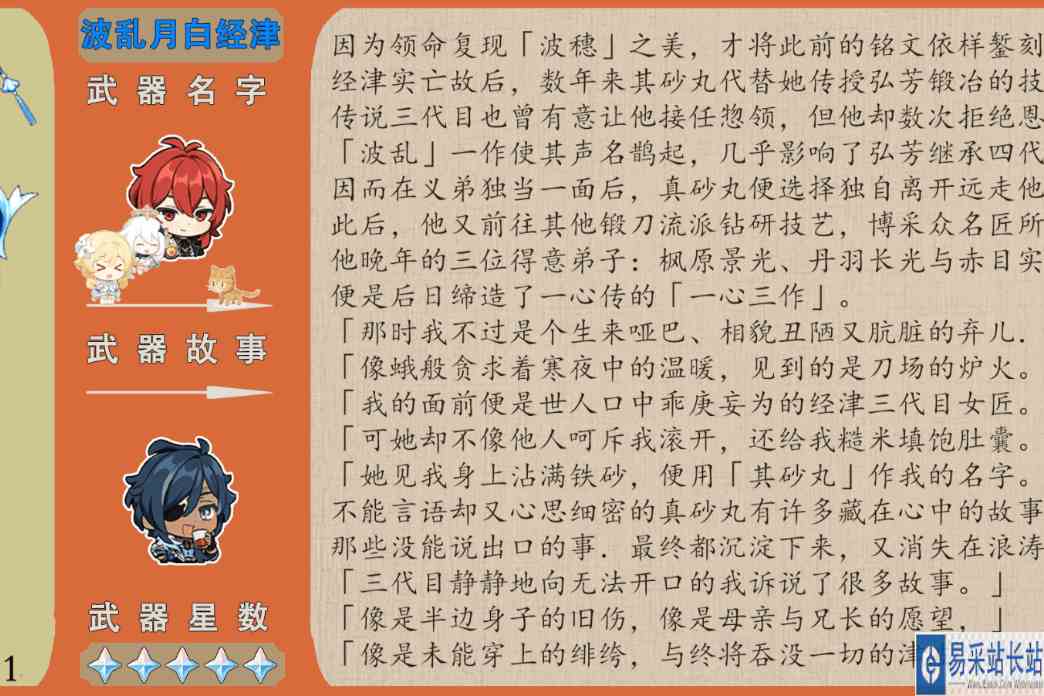 《原神 [了解提瓦特（八）]》 武器，诞生的故事 5（单手剑）
