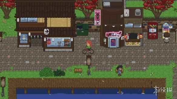 像素生活模拟RPG《妖怪汤屋》新预告公布 2023年发售