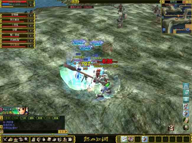 怀旧游戏《打宝之路》第150期：单职业刷怪，湖的绝佳点