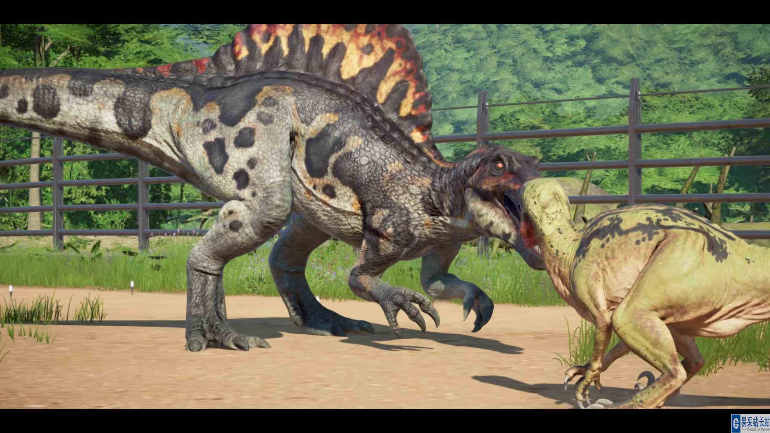 白化霸王龙 VS 终极龙 ~ 侏罗纪世界进化 #游戏新星扶持计划 